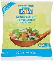 Jumlah gula yang masuk Esselunga Bio, minestrone 12 verdure biologico surgelato 450 g