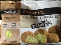 Sokerin määrä sisällä Falafel estilo mediterráneo