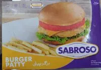 Suhkru kogus sees Burger Patty