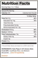 Sugar and nutrients in Blaze