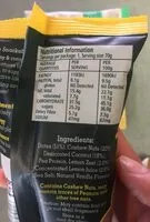 Sokerin määrä sisällä Fruit & Nut Snackaballs - zesty lemon coconut