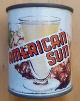 Sucre et nutriments contenus dans American sun