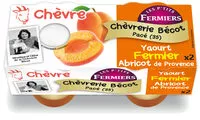 Suhkru kogus sees Yaourt chèvre fermier Abricot de Provence