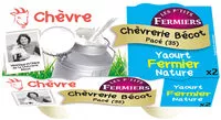 Suhkru kogus sees Yaourt chèvre fermier Nature