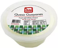 Suhkru kogus sees Guayanes Cheese