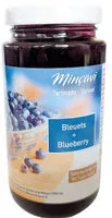 चीनी की मात्रा Confiture aux bleuets