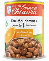 Cantidad de azúcar en CONSERVES MODERNES CHTAURA - Foul Moudammas With Bitter Orange 400 GR
