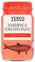 चीनी की मात्रा Tesco Sardine & Tomato Paste