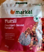 Zuckermenge drin Muesli croustillant Chocolat Framboise
