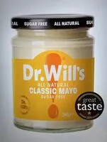 Zuckermenge drin Dr Will’s Classic Mayonnaise