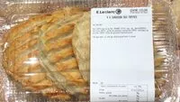 Amount of sugar in Chausson aux pommes