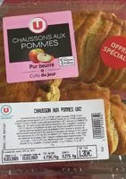 Amount of sugar in Chaussons aux pommes U x2