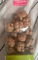 İçindeki şeker miktarı Pop corn caramel enrobé de chocolat