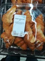 İçindeki şeker miktarı Croissants pur beurre U, 8 pieces