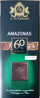 Quantité de sucre dans Cioccolato fondente - 60% cacao