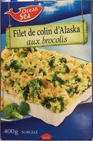 Quantité de sucre dans Filet de colin d'Alaska aux brocolis surgelé