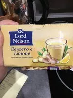 Şeker ve besinler Infuso a base do zenzero e limone