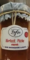 Quantité de sucre dans Confiture Abricot Pêche Amande