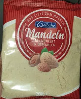 चीनी की मात्रा Amandes en poudre
