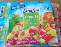 Amount of sugar in Yaourt aux fruits