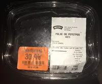 Suhkru kogus sees Pølse og Potetmos