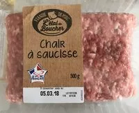 Quantité de sucre dans Chair à Saucisse