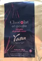 Amount of sugar in Chocolat en poudre