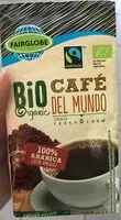 İçindeki şeker miktarı Cafe del mundo
