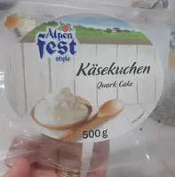 Amount of sugar in Kásekuchen (cheeseecake )
