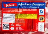 Suhkru kogus sees Gelderländer Bauchspeck