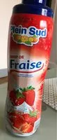 Quantité de sucre dans Sirop de fraise