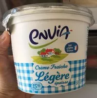 入っている砂糖の量 Crème fraîche legère 15%MG