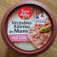 Amount of sugar in Véritables rillettes du Mans