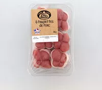 入っている砂糖の量 6 paupiettes de porc