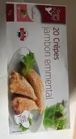 Cantidad de azúcar en Crêpes jambon emmental