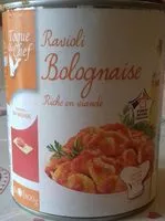 Suhkru kogus sees Ravioli Bolognaise