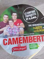 Quantité de sucre dans Camembert