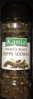 Suhkru kogus sees Black Peppercorns