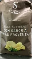 चीनी की मात्रा Patatas fritas con sabor hierbas provenzales