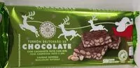 Количество сахара в Turrón de chocolate con cacahuete frito con miel