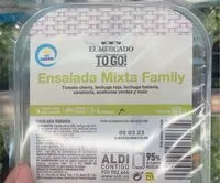 İçindeki şeker miktarı Ensalada mixta family