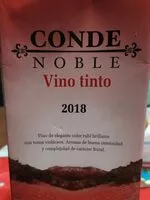 入っている砂糖の量 Conde noble vino tinto