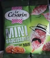 Saucissons secs au noix