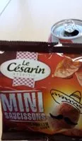 Zuckermenge drin Mini saucissons chorizo doux