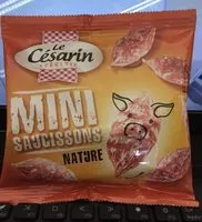 Zuckermenge drin Mini saucissons nature