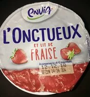 Quantité de sucre dans L'onctueux et lit de fraise