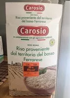 Zuckermenge drin Riso del basso Ferrarese
