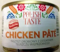 चीनी की मात्रा Chicken pâté