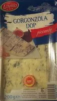 Jumlah gula yang masuk Gorgonzola dop piccante