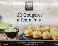 Amount of sugar in 20 gougères a l'emmental